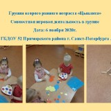 «Совместная игровая деятельность в группе»